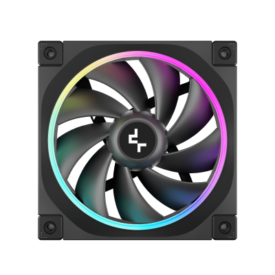 DeepCool FL12 Carcasa del ordenador Ventilador 12 cm Negro 1 pieza(s)