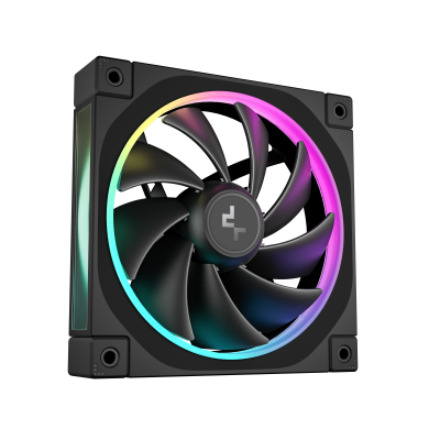 DeepCool FL12 Carcasa del ordenador Ventilador 12 cm Negro 1 pieza(s)