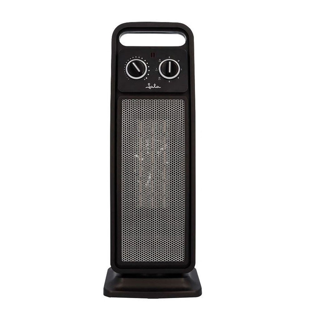 JATA JCTC2101 calefactor eléctrico Interior Negro 2000 W Ventilador eléctrico