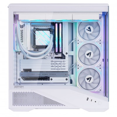 ABYSM AB123533W carcasa de ordenador Blanco