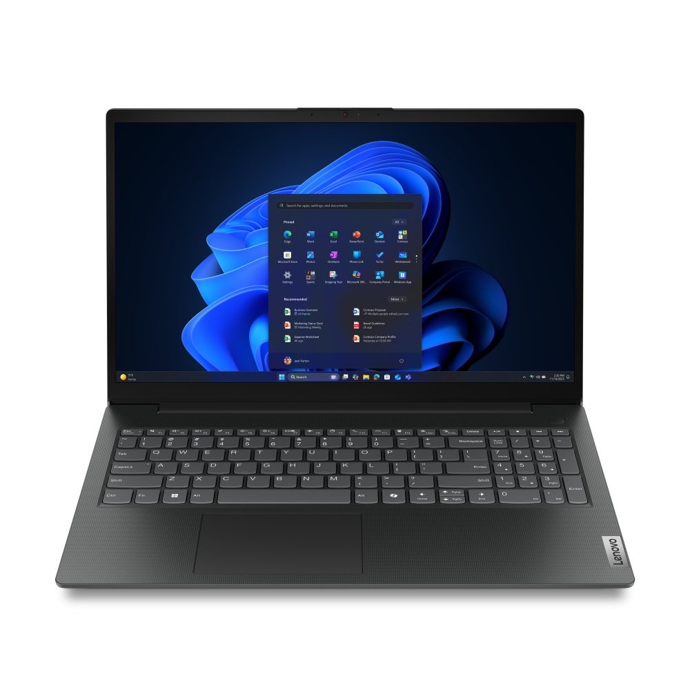 Lenovo V15 G6 ITN Intel® N N100 Portátil 39,6 cm (15.6") Full HD 8 GB DDR5-SDRAM 256 GB SSD Wi-Fi 6 (802.11ax) Español Negro