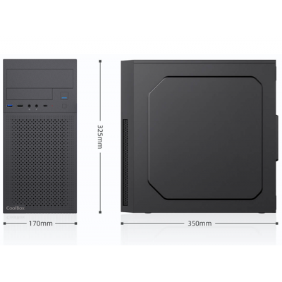 CoolBox CAJA MATX M680 USB-C 3.2 GEN1 FTE.BASIC500 500W
