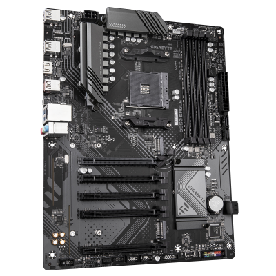 GIGABYTE B550 EAGLE Placa base - Procesadores AMD Ryzen serie 5000 G, VRM de 10+3+1 fases, hasta 3200 MHz DDR4, 1xPCIe 4.0 + 1x