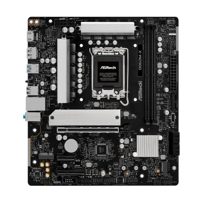 Asrock B860M-X Intel B860 LGA 1851 (Socket V1) micro ATX