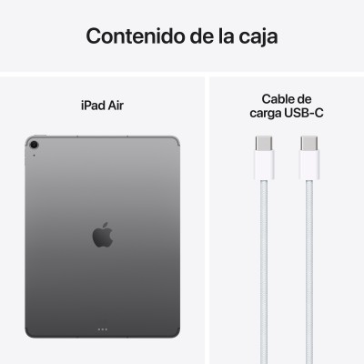 Apple iPad Air 5G Apple M TD-LTE & FDD-LTE 256 GB 33 cm (13") 8 GB Wi-Fi 6E (802.11ax) iPadOS 18 Gris