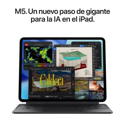 Apple iPad Pro Apple M 256 GB 27,9 cm (11") 12 GB Wi-Fi 7 (802.11be) iPadOS 26 Plata