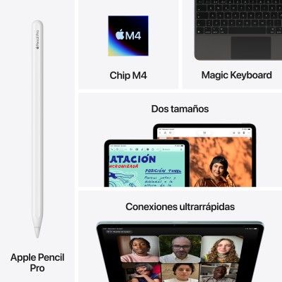 Apple iPad 13'' Wi-Fi 256GB - Azur
