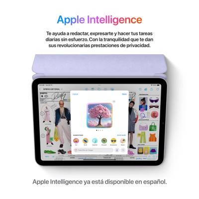 Apple iPad mini 7th gen 128 GB 21,1 cm (8.3") Wi-Fi 6E (802.11ax) iPadOS 18 Gris
