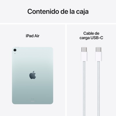 Apple iPad Air Apple M 256 GB 27,9 cm (11") 8 GB Wi-Fi 6E (802.11ax) iPadOS 18 Azul