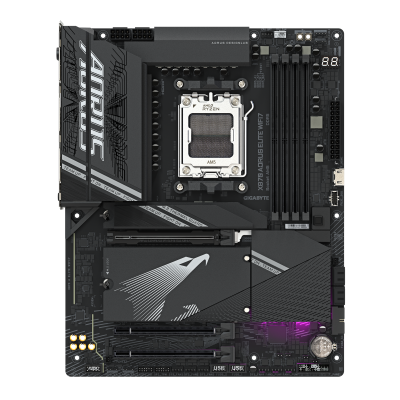 GIGABYTE X870 AORUS ELITE WIFI7 Placa Base - Compatible con CPUs AMD Ryzen 9000, 16+2+2 fases VRM, hasta 8000MHz DDR5 (OC), 3xP