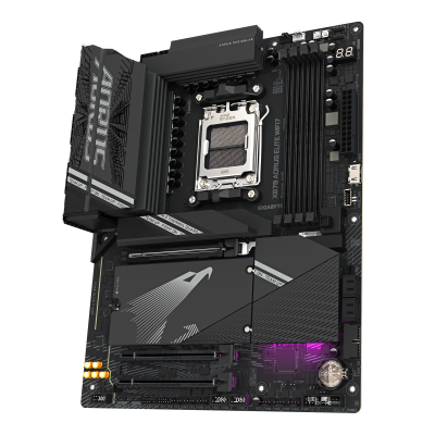 GIGABYTE X870 AORUS ELITE WIFI7 Placa Base - Compatible con CPUs AMD Ryzen 9000, 16+2+2 fases VRM, hasta 8000MHz DDR5 (OC), 3xP