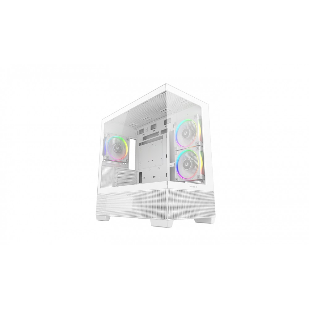 DeepCool CG380 3F WH Midi Tower Blanco