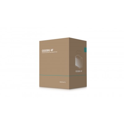 DeepCool CG530U 4F Torre Negro