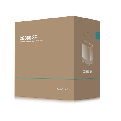 DeepCool CG380 3F Midi Tower Negro