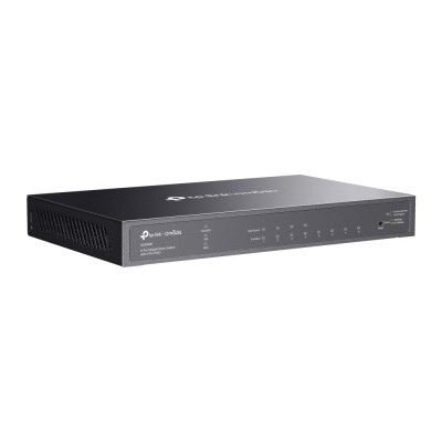 TP-Link Omada TL-SG2008P Gestionado L2L2+ Gigabit Ethernet (101001000) Energía sobre Ethernet (PoE) Negro