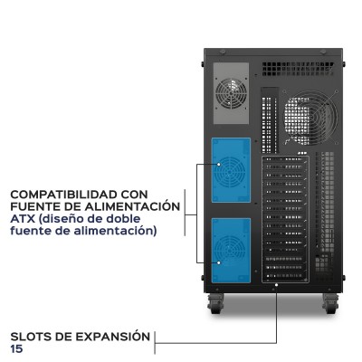 UNYKAch Caja Workstation AI PRO 1500
