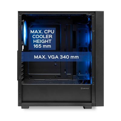 UNYKAch Caja ATX Revelat Mesh Compact Edition