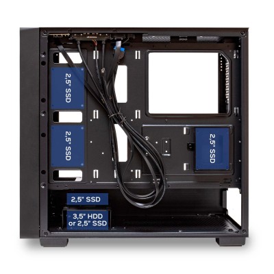 UNYKAch Caja ATX Revelat MESH Black