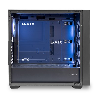 UNYKAch Caja ATX Revelat MESH Black