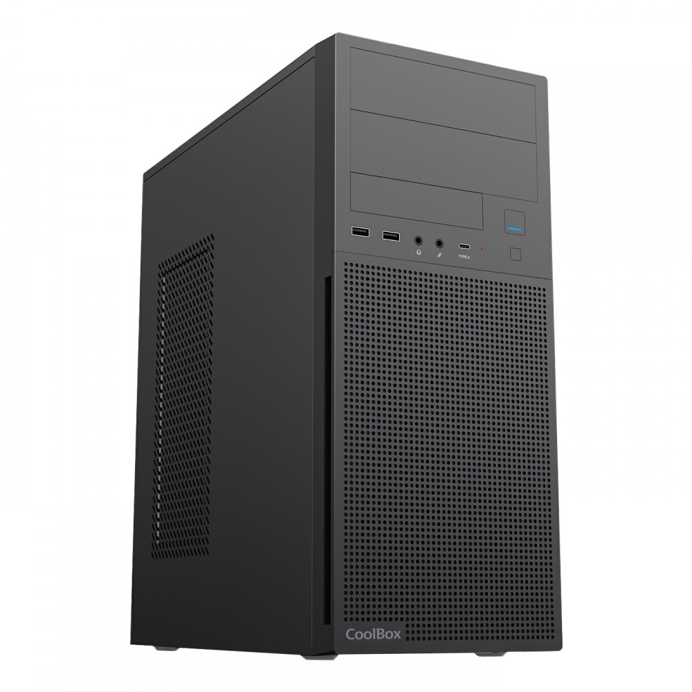 CoolBox CAJA ATX A780 USB-C 3.2 GEN1 FTE. POWERLINE3 650W 85+ EFICIENCIA