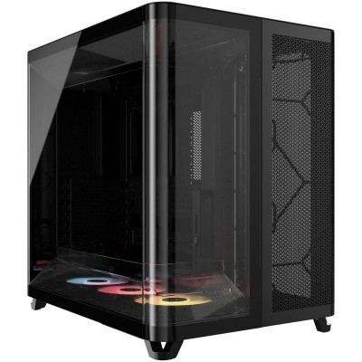 Corsair AIR 5400 LX-R RGB iCUE LINK Midi Tower Negro