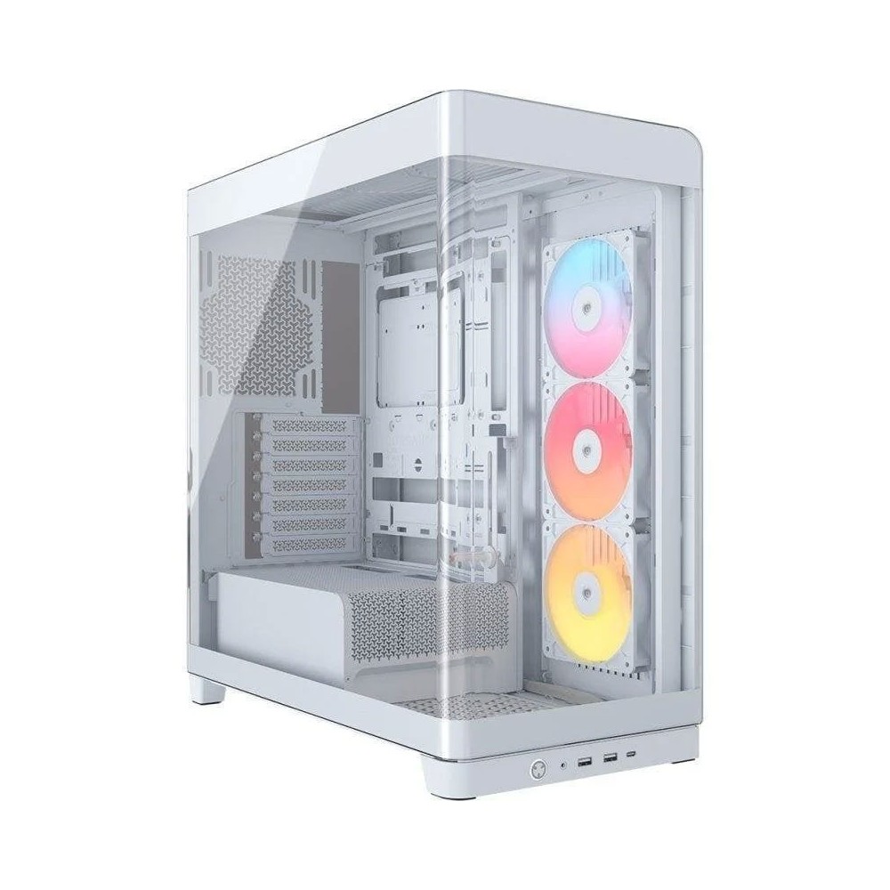 Corsair 4500X RS-R ARGB Tempered Glass Mid-Tower, White Midi Tower Blanco