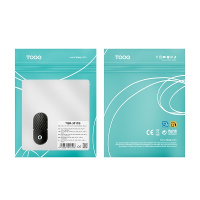 TooQ Lector Tarjetas Inteligentes, DNI Electrónico, USB-C, Negro