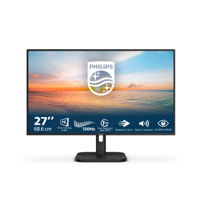 Philips 27E1N1200A00 pantalla para PC 68,6 cm (27") 1920 x 1080 Pixeles Full HD LCD Negro