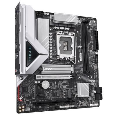 GIGABYTE B860M EAGLE V2 Placa base - Procesadores Intel Core Ultra Series, VRM de 6+1+2 fases, hasta 9066 MHz DDR5, 1x M.2 PCIe