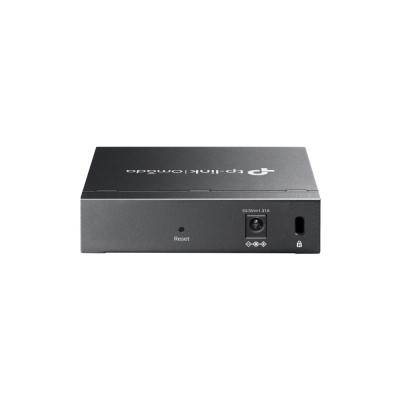 TP-Link Omada ES205G Gestionado Gigabit Ethernet (101001000) Energía sobre Ethernet (PoE) Negro