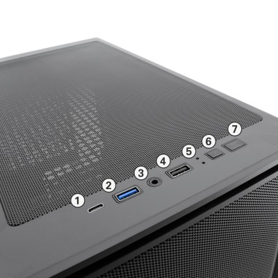 CoolBox COO-CHA-GA700-0 carcasa de ordenador