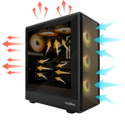 CoolBox COO-CHA-GA700-0 carcasa de ordenador