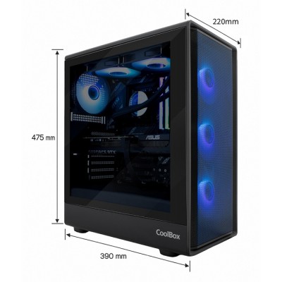 CoolBox COO-CHA-GA700-0 carcasa de ordenador