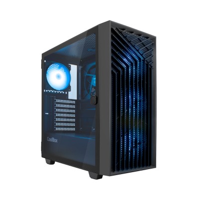 CoolBox GAMING CAJA ATX GA300 GRIDLINE ARGB BLACK