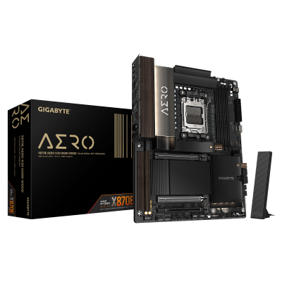 GIGABYTE X870E AERO X3D DARK WOOD Placa Base