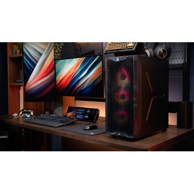 Corsair 3200D RS ARGB Mid-Tower PC Case - Smoke Midi Tower Negro