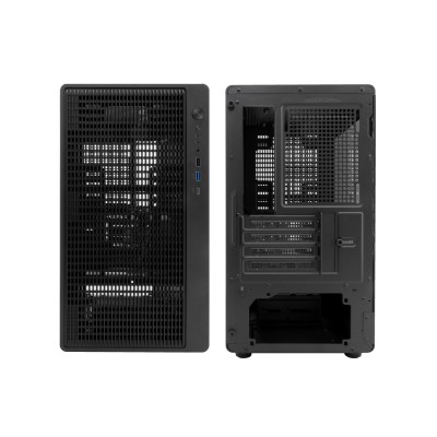 CoolBox GAMING CAJA MATX GM350 DARKFACE USB-C 3.2 GEN1 CRISTAL AHUMADO