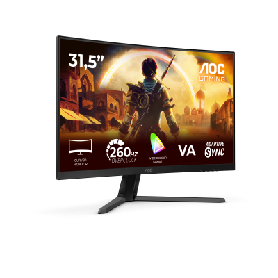 AOC G4 C32G42ZE pantalla para PC 80 cm (31.5") 1920 x 1080 Pixeles Full HD LED Negro, Rojo