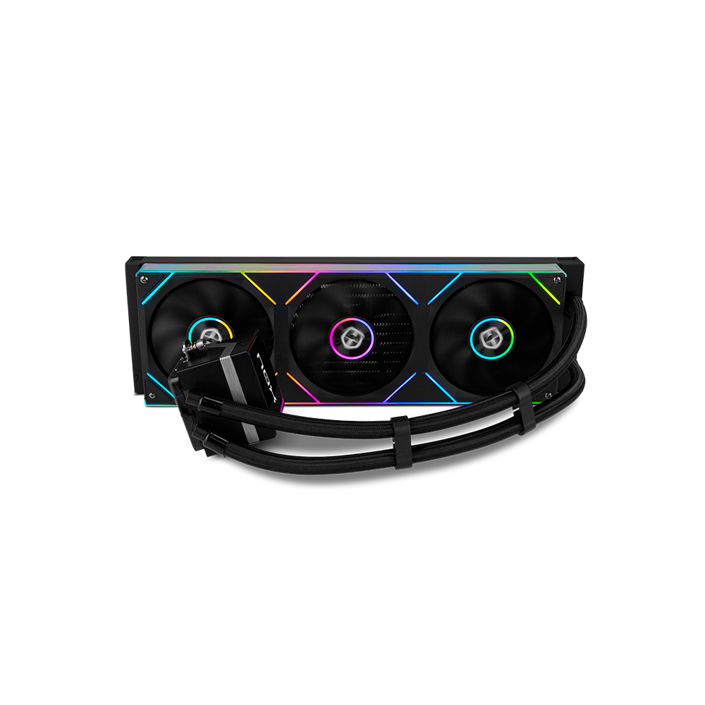 NOX Hummer M-360 LCD|Kit RL Magnético ARGB Negro