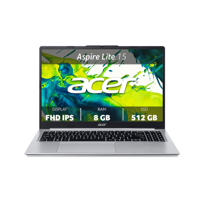 Acer Aspire Lite AL15-48P-R8WE AMD Ryzen™ 7 5825U Portátil 39,6 cm (15.6") Full HD 8 GB DDR4-SDRAM 512 GB SSD Wi-Fi 6 (802.11ax