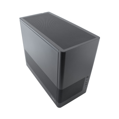 CoolBox CAJA MATX MP2 NEGRA USB-C 3.2 GEN1 VENTILADOR 120 PWM FULL METAL SFTE