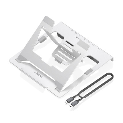AISENS Soporte de Sobremesa Ajustable para Portatil