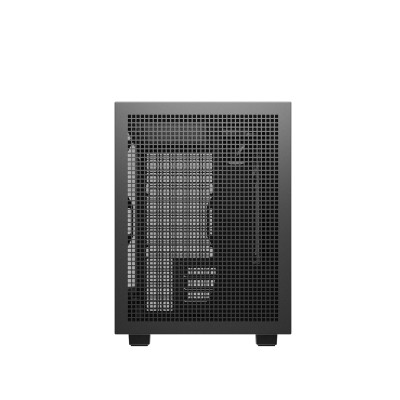 DeepCool CH260 WOOD Micro Torre Negro, Madera