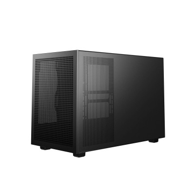 DeepCool CH260 WOOD Micro Torre Negro, Madera