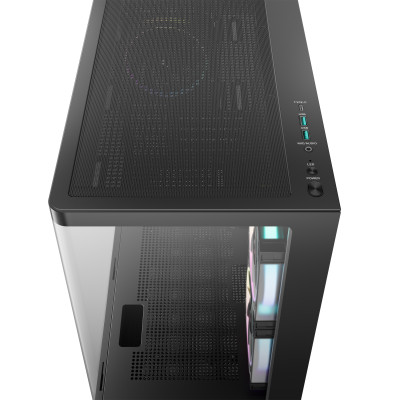 DeepCool CG380U 3F Torre Negro