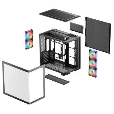 DeepCool CG590U 5F Torre Negro