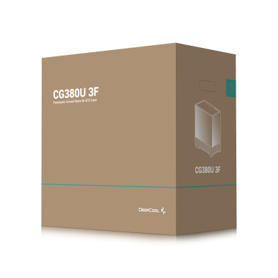 DeepCool CG380U 3F Torre Negro