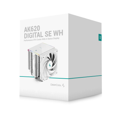 DeepCool AK620 Digital SE WH Procesador Refrigerador de aire 12 cm Blanco 1 pieza(s)