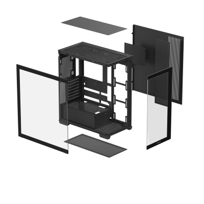 DeepCool CG580 Midi Tower Negro