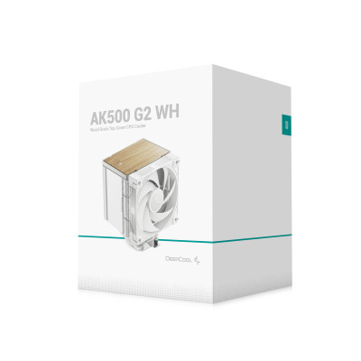 DeepCool AK500 G2 WH Procesador Refrigerador de aire 12 cm Blanco 1 pieza(s)